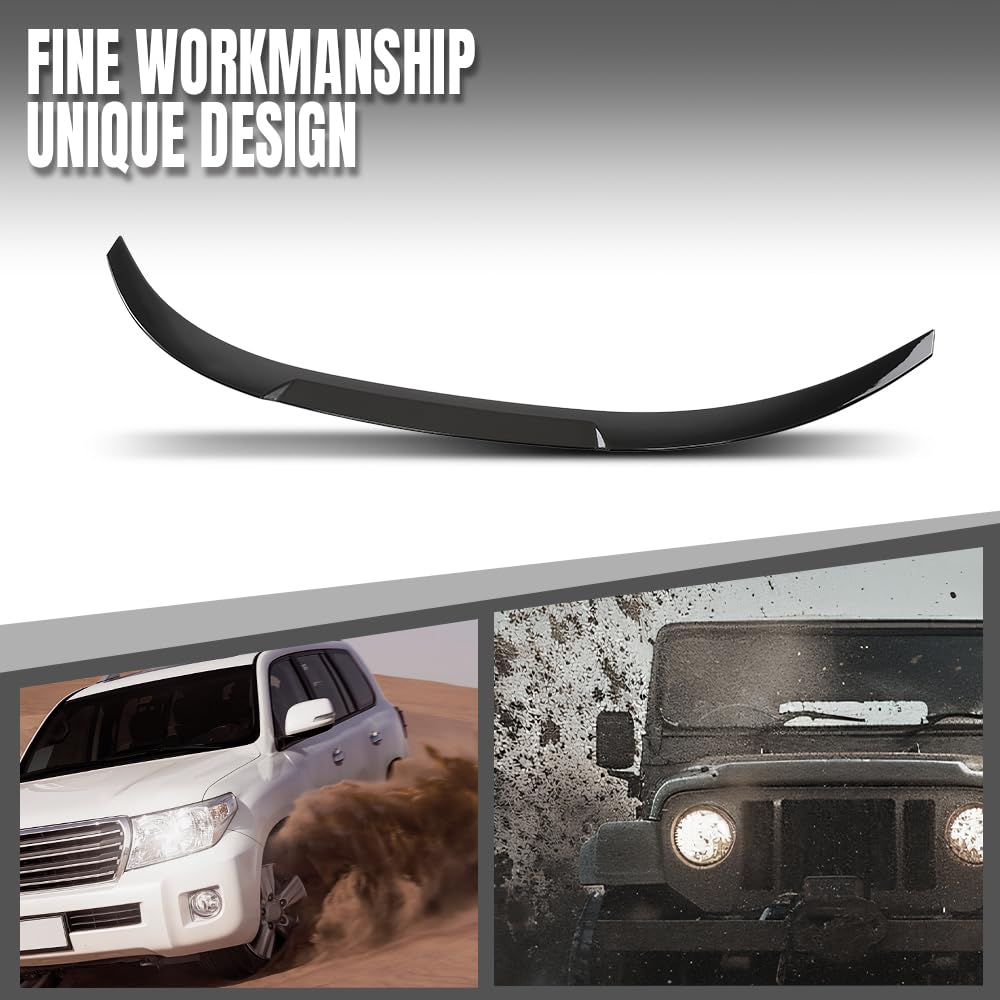 G-PLUS Rear Trunk Spoiler Wing Compatible with BMW 8 Series G15 F92 M8 Coupe 2019 2020 2021 2022 2023 Rear Spoiler Wing Black
