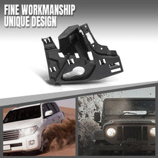 G-PLUS Front Right Bumper Bracket Mount for Volvo XC60 2018-2021 Black Product Image