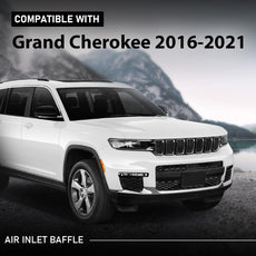 G-PLUS Air Inlet Deflector for Jeep Grand Cherokee 2016-2021 Front View