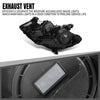 G-PLUS Headlight Right Passenger Side RH Compatible with Benz CLA250 CLA45 2014 2015 2016 without modules and ballasts 1179065600, MB2503224 Black