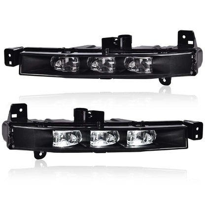 G-PLUS Front Pair LED DRL Fog Lights Lamp Compatible with 2016 2017 2018 2019 BMW G11 G12 740i 750i 63177342953 63177342954 Fog Lamp Accessories neblineros para autos delantero faros antiniebla