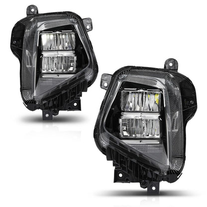 G-PLUS LED Headlights w/Bulb Driver and Passenger Side Left & Right Compatible with Hyundai Tucson 2022 2023 2024 92101N9150, 92102N9150 Black