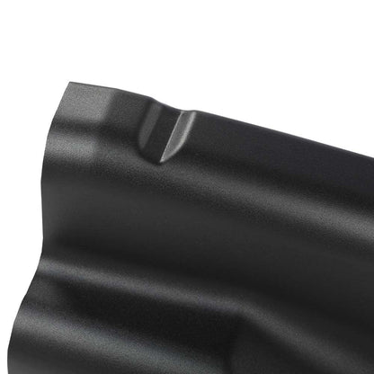 G-PLUS Outer Rocker Panels Compatible with Ford F150 2009-2014 4 Door Crew Cab Black