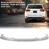 G-PLUS Rear Bumper Face Bar Chrome Trim Molding Step Pad Chrome Compatible with Jeep Grand Cherokee 2011-2021,Fit for Models With Type 1 Bumper Trim 6CG07SZ0AB CH1144100