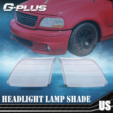 G-PLUS Headlight Lens Cover 2PCS for Ford F150 Expedition 1997-2004 Clear Lens Product Details