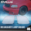 G-PLUS Front Headlight Lens Cover Compatible With 97-04 Ford F150 Expedition, Left & Right Side (Clear Lens)
