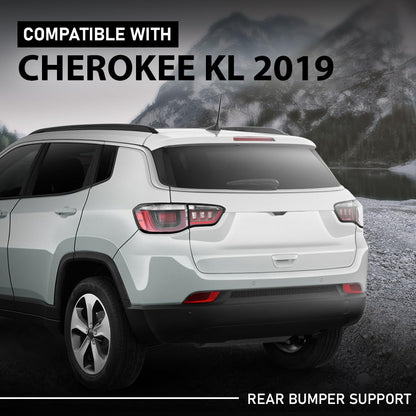 G-PLUS Rear Bumper Bracket Holder, Compatible with Jeep Cherokee 2019 2020 2021, 68287884AB