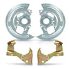 G-PLUS GM Disc Brake Caliper Brackets & Backing Plates Dust Shields Compatible with Buick Skylark/Chevy Chevelle Malibu/Pontiac Tempest/Oldsmobile 1964-1972