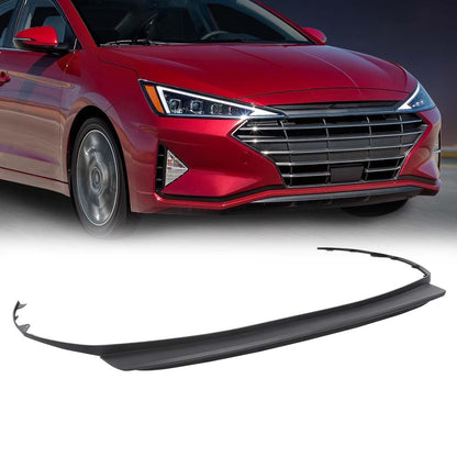 G-PLUS Front Bumper Lower Deflector Lip Compatible with Hyundai Elantra Sedan 2017 2018 86591-F2000, 86591F3000，HY1095107