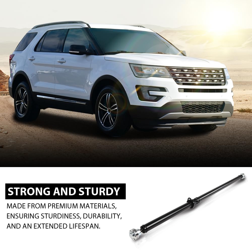 G-PLUS Rear Drive shaft Prop Shaft Assembly Compatible with Ford Explorer 2016-2019 L4 2.3L Rear AWD, Fits AWD (All Wheel Drive) & L4 2.3L only
