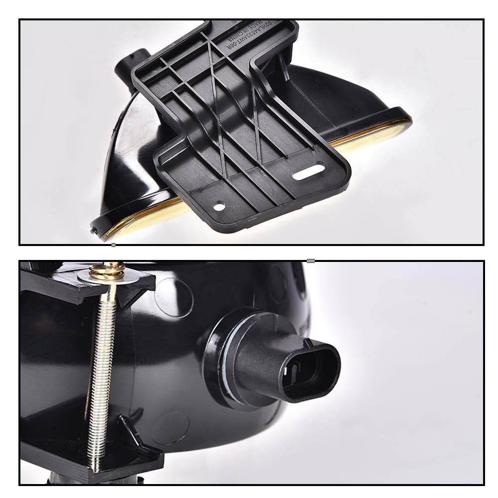 G-PLUS Front Bumper Fog Light Compatible With 2000-2006 GMC Yukon/Yukon XL,Driving Fog Lamps Replacement Driver & Passenger Side Pair (Yellow lens)