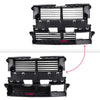 Compatible For Ford Fusion 2013 2014 2015 2016 Front Radiator Control Grille Shutter Assembly without Actuator DS7Z-8475-B