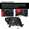 G-PLUS Headlights Assembly LED Compatible with Toyota Tacoma 2005-2011 DRL Tube Projector Headlamps Pair Smoky Lens Black Housing Clear Reflector,faros delanteros