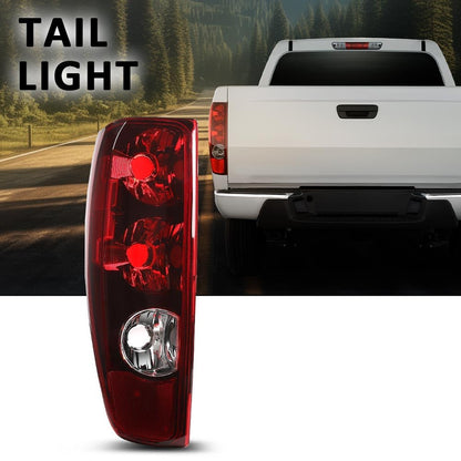 G-PLUS Tail Light Brake Lamp Left w/o Bulb Compatible with Chevy Colorado 2004-2012, Compatible with GMC Canyon 2004-2012 GM2800164, 19417444, 20825943 Luces Traseras Rear Brake Lamps Assembly