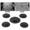 G-PLUS 5th Wheel Hitch Puck Cover Plug Trim Rings Kit Compatible with Ford F250 F350 F450 F550 Super Duty Trucks 2011-2023, BC3Z-99000A25-A