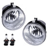 G-PLUS Front Bumper Driving Fog Lights w/Bulb Compatible with Jeep Grand Cherokee 2005 2006 2007 2008 2009 2010 Fit Jeep Commander 2006 2007 2008 2009 2010 CH2592138, CH2592138, 4805859AA Clear Lens