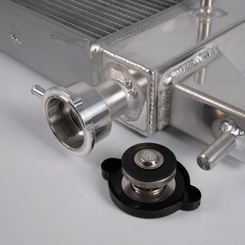 Aluminum Racing Cooling Radiator Stop Leak Compatible For FORD MUSTANG GT/GTS/SVT 3.8L 5.0L 1994-1995