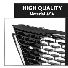 G-PLUS Front Bumper Hood Grille Mesh for Cadillac CT5 2020-2023 Gloss Black Additional Angle