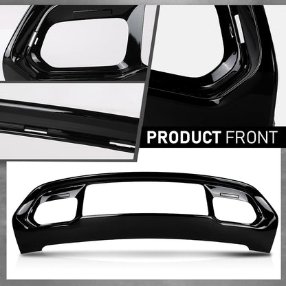 G-PLUS Bumper Grille Bezel Fascia Applique Compatible with Jeep Grand Cherokee 2016-2021 68310779AA