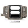 G-PLUS Dash Radio Trim Bezel Cover Surround Panel w/Air Vent & Storage Compatible with Dodge Ram 1500 2002-2005/Fits Dodge Ram 2500 3500 2003-2005 Beige