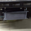 30 ROW AN10 Universal Engine Aluminum Transmission Oil Cooler Kit With Thermostat 80 Deg Adapter Silver