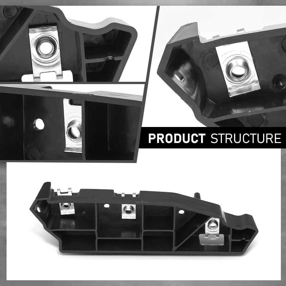 G-PLUS Front Left Bumper Bracket, Compatible with Lincoln MKX (submodel: Black Label, Premiere, Reserve, Select) 2016-2018, Driver Side, FA1Z17C947B, FO1042149