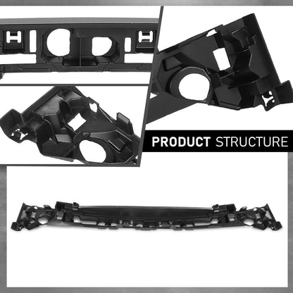 G-PLUS Front Bumper Face Bar Impact Absorber Compatible with Fit Ford Explorer 2016-2017, Fit Police Interceptor Utility 2016-2019, Fit For Models Without Active Shutter FB5Z17C882C, FO1070195 Black