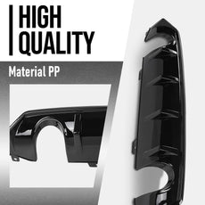 G-PLUS Rear Bumper Lip Diffuser Splitter Spoiler for Honda Civic Sedan 2016-2021 Gloss Black Product Features