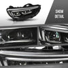 G-PLUS LED Right Side Headlight Assembly Front Headlamp without Bulb Compatible with Buick Regal 2018-2020 39050377 Clear Lens Black Housing Amber Reflector
