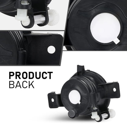 G-PLUS Front Right Fog Light Lamps Assembly Without Bulb, Compatible with BMW X5 E70 2011-2013, Passenger Side, 63177224644, 63 17 7 224 644