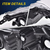 G-PLUS Projector Headlights,Fit 2019 2020 Nissan Altima 4-Door Sedan S SL SV SR ONE,(ONLY For Factory Halogen Headlights),Automotive Headlamps Chrome Housing,Passenger Side (Right),faros delanteros