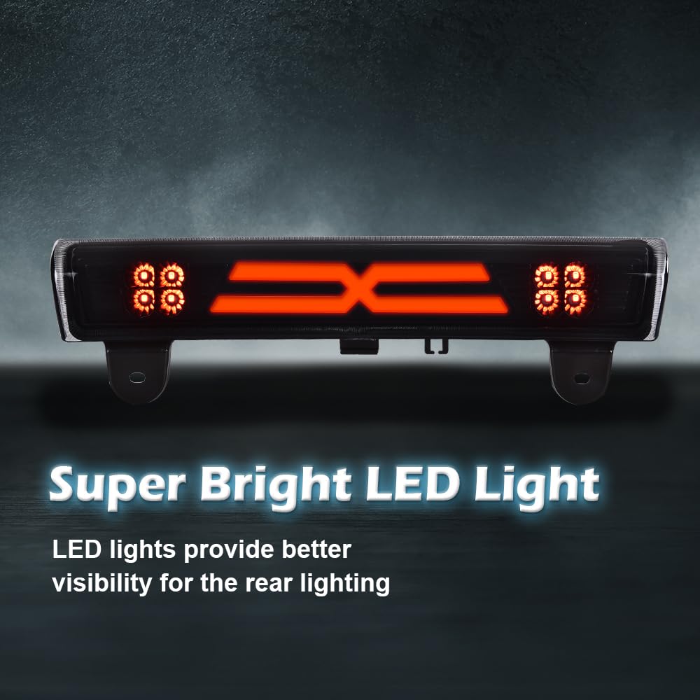 G-PLUS Third 3rd LED High Mount Brake Stop Light Compatible with Chevy Suburban 1500 2500 2000 2001 2002 2003 2004 2005 2006, Fit Chevy Tahoe/GMC Yukon/GMC Yukon XL 1500 2500 15170955