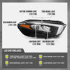 G-PLUS LED Headlight Right Side Compatible with Benz W177 A Class A220 A250 2019 2020 2021 2022 LED Headlight Without modules, ballasts and other extra accessories A1779066001, A1779061603 Black