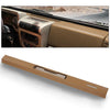 G-PLUS Upper Dash Defrost Vent Bezel Trim Panel Compatible with Jeep Wrangler TJ 1997-2006 55037036 Yellow