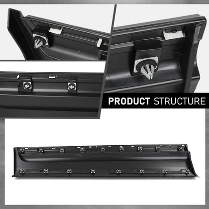G-PLUS Front Right Lower Door Molding, Compatible with Ford Explorer 2011-2015, Passenger Side, BB5Z7820878AA, FO1305112 Black