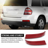 G-PLUS Pair Rear Bumper Reflector Light, Compatible with Benz GL320 2007-2009 CDI 164.822/ GL450 2007-2008 164.871/ GL550 2008-2009 164.886, Left & Right Side 2PCS, 1648201174, 1648201274