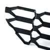 G-PLUS Front Lower Chrome Grille Insert Snap On Black Compatible with Chevy Silverado 1500 2016-2018