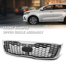 G-PLUS Bumper Grille for Kia Sorento 2019-2020 Chrome Black Product Details