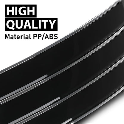G-PLUS Door Side Fender Vent Molding Cover Trim Compatible with Land Rover Range Rover Vogue L405 2013-2022 Black