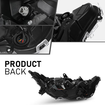 G-PLUS LED Headlights Assembly Front Headlamp Left Compatible with Toyota RAV4 XLE Hybrid XSE/Limited 2019-2022 81150-0R162 Bumper Headlamps,faros delanteros