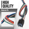 G-PLUS Transmission Wiring Harness Repair Kit Fit Chrysler Dodge Jeep Products with The 42RE 44RE 46RE 47RE A518 Model Automatic Transmissions 1994-2025 12445BK, 350-0062 Black