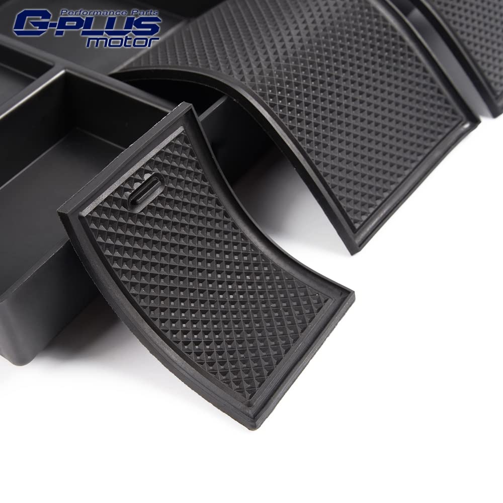 G-PLUS Center Console Organizer Armrest Storage Box Tray Compatible with 2014-2017 Tundra