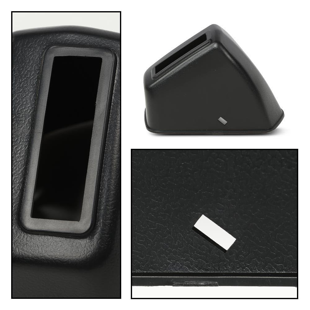 G-PLUS Bench/Bucket Belt Retractor Covers Compatible with A-body Chevelle GTO 442 GS 1967-1972/Fits Monte Carlo 1969-1972 and Grand Prix 1970-1972 Front