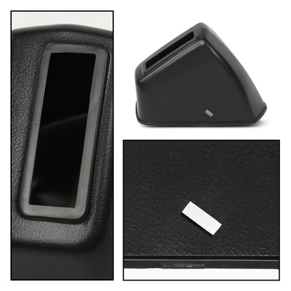 G-PLUS Bench/Bucket Belt Retractor Covers Compatible with A-body Chevelle GTO 442 GS 1967-1972/Fits Monte Carlo 1969-1972 and Grand Prix 1970-1972 Front