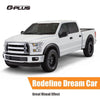 G-PLUS Pocket Riveted Fender Flares Compatible with Ford F150 Styleside Models Only 2015-2017 67.0" 78.8" 97.4" Bed (Not Fit W/68t Technology Package/Sensors For Lane Changing) Textured