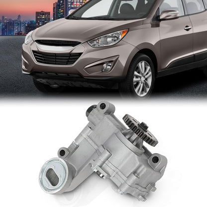 G-PLUS Engine Oil Pump Compatible with 2010-2013 Kia Forte Koup /2011-2013 Tucson /2013 Kia Forte5 /2010-2013 Kia Forte 2.0L 1998CC 122CU. IN. L4 DOHC 213102G011, 213102G010