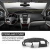 G-PLUS TPE Molded Dash Cover Compatible with RX330 2004-2006/ RX350 2007-2009/ RX400h 2006-2008 Black