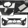 G-PLUS Front Bumper Cover Compatible with Toyota RAV4 2019-2024 521194A916, TO1000451