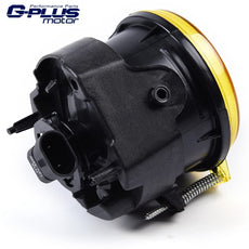 G-PLUS Fog Lights 2PCS for Dodge Challenger Charger Nitro Avenger Caliber Yellow Lens Additional Angle
