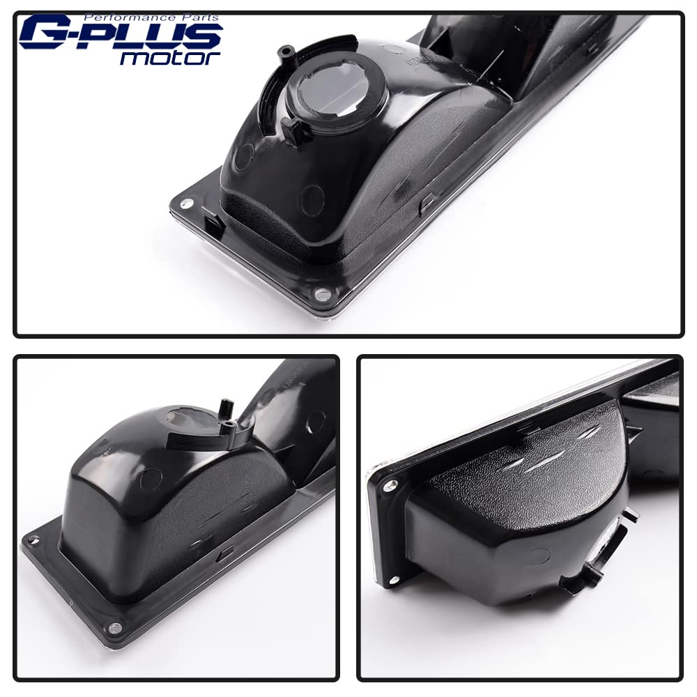 G-PLUS Headlights Fit GMC C/K 1500 2500 Sierra Yukon Suburban 1994 1995 1996 1997 1998 Bumper Headlamps,faros delanteros Assembly